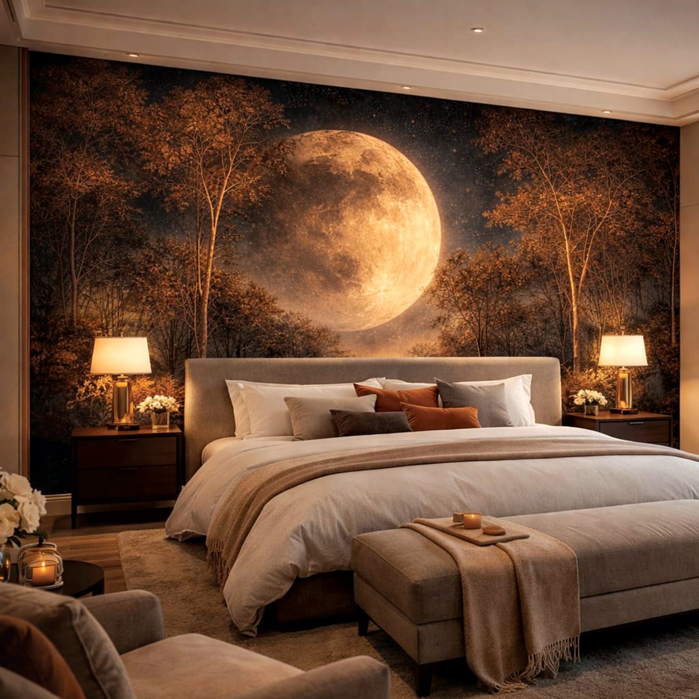 Golden Moonrise